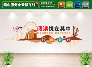 阅读文化墙