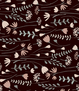 花卉图案背景纹理