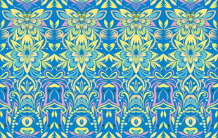 绚丽几何图案纹理背景