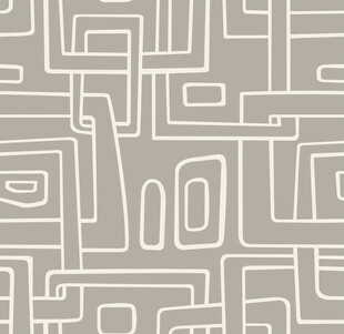 几何线条抽象无缝图案