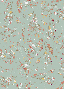 清新碎花图案背景纹理