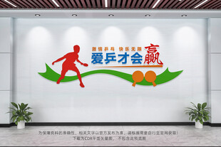 乒乓球文化墙