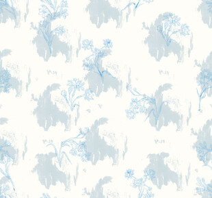 浅蓝色抽象花卉图案背景