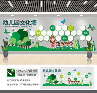 幼儿园文化墙 