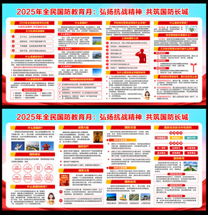 2025年全民国防教育月
