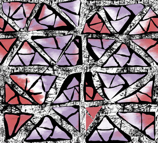 几何抽象图案纹理艺术