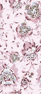 粉色花卉图案背景纹理