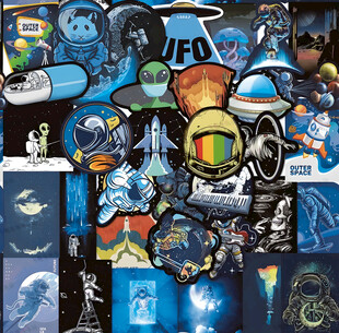 科幻卡通插画集合