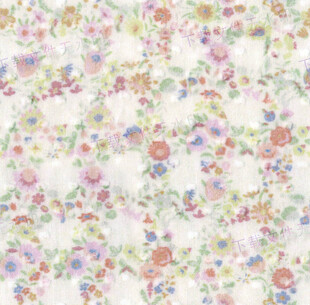 复古碎花图案布料纹理