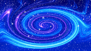 旋涡星空背景