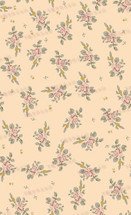 复古碎花图案背景纹理