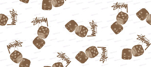 复古金属风链条与锁图案