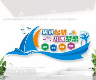 企业激励文化墙