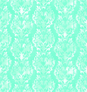 薄荷绿花卉纹理图案背景