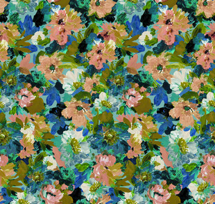 多彩花卉图案纹理