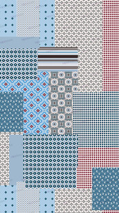 几何图案拼接背景纹理