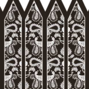 蓝白花纹布料图案展示