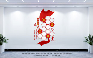 竖版人大代表风采墙