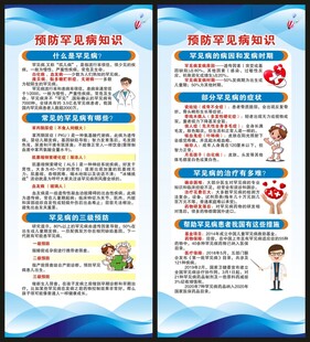 国际罕见病日展架