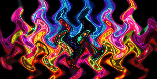 ktv酒吧炫酷装饰画