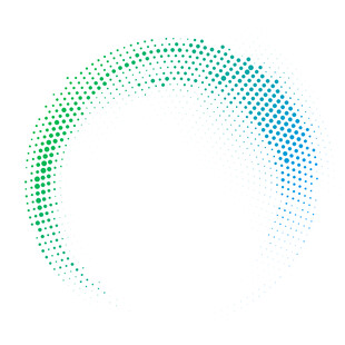 渐变点状圆点科技元素