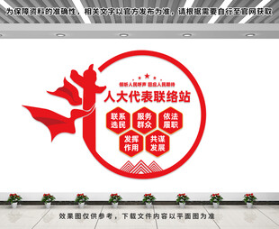 党建联络站文化墙