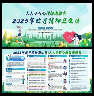 2025年世界精神卫生日 