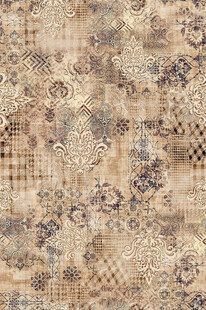 复古花纹地毯图案设计