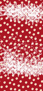 红色波点带划痕纹理背景