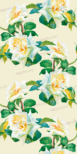 花卉图案清新雅致的装饰元素