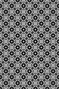 黑白几何花纹无缝图案