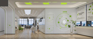 现代简约风格展厅空间