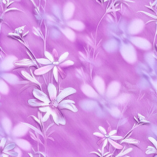 淡紫色花卉图案背景