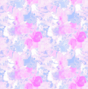 梦幻粉蓝花卉图案背景