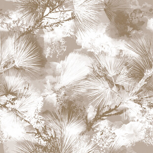 复古风棕榈叶图案纹理