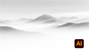 水墨风格山峦背景图