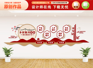 乡村振兴战略文化墙