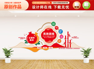 民族团结文化墙