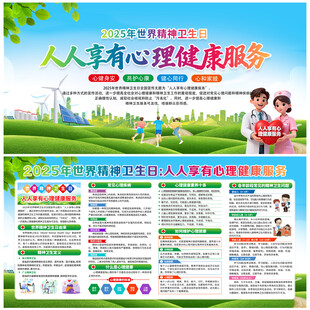 2025年世界精神卫生日