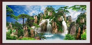 梦幻山水景观图