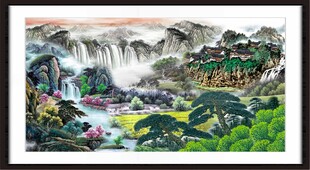 大厅山水画