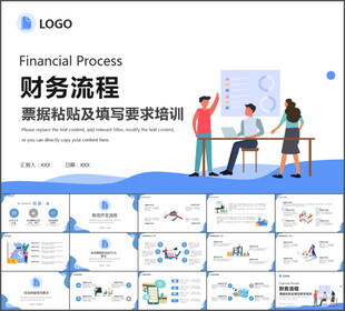 财务流程票据粘贴及填写要求培训