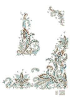 精美刺绣花纹图案设计