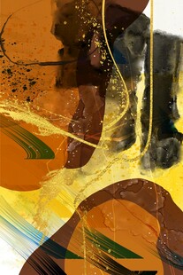 抽象油画