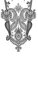 复古华丽珠宝花纹图案