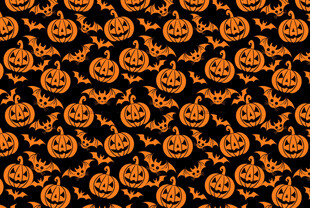 万圣节南瓜图案背景