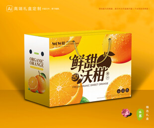 沃柑包装 蜜桔礼盒