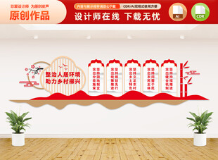 人居环境文化墙