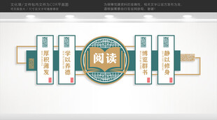 阅读文化墙