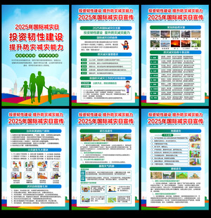 2025国际减灾宣传知识